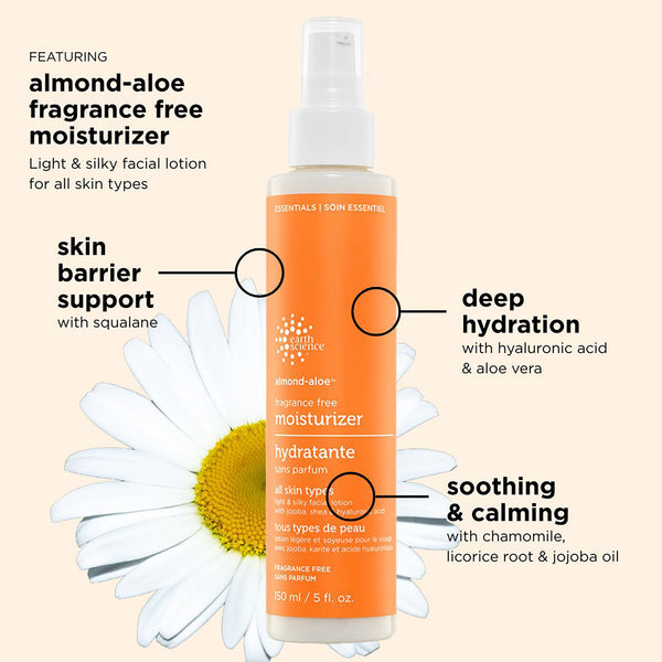 Almond-Aloe™ Fragrance Free Moisturizer 5 fl. oz. - Earth Science