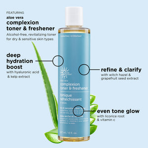 Aloe Vera Complexion Toner & Freshener 8 fl. oz.