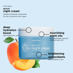 Apricot Night Cream 1.65 oz.