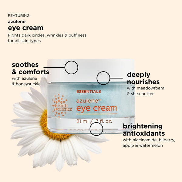 Azulene™ Eye Cream 0.7 oz. - Earth Science Beauty