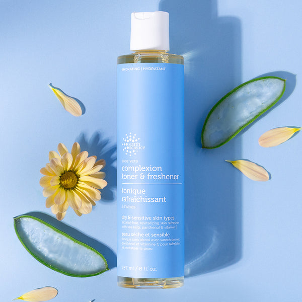 Aloe Vera Complexion Toner & Freshener 8 fl. oz. - Earth Science