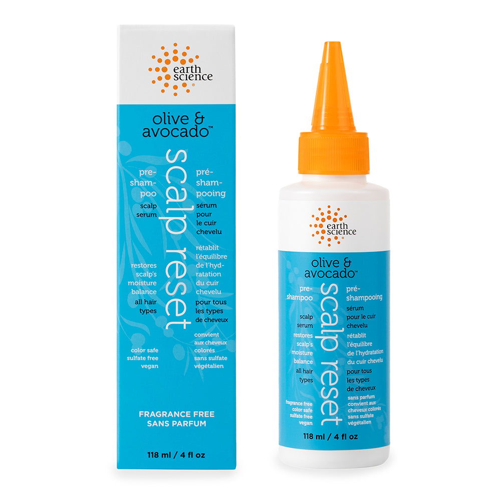 Olive & Avocado Scalp Reset 4 fl. oz. - Earth Science Beauty