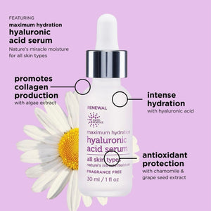 Maximum Hydration Hyaluronic Acid Serum 1 fl. oz.